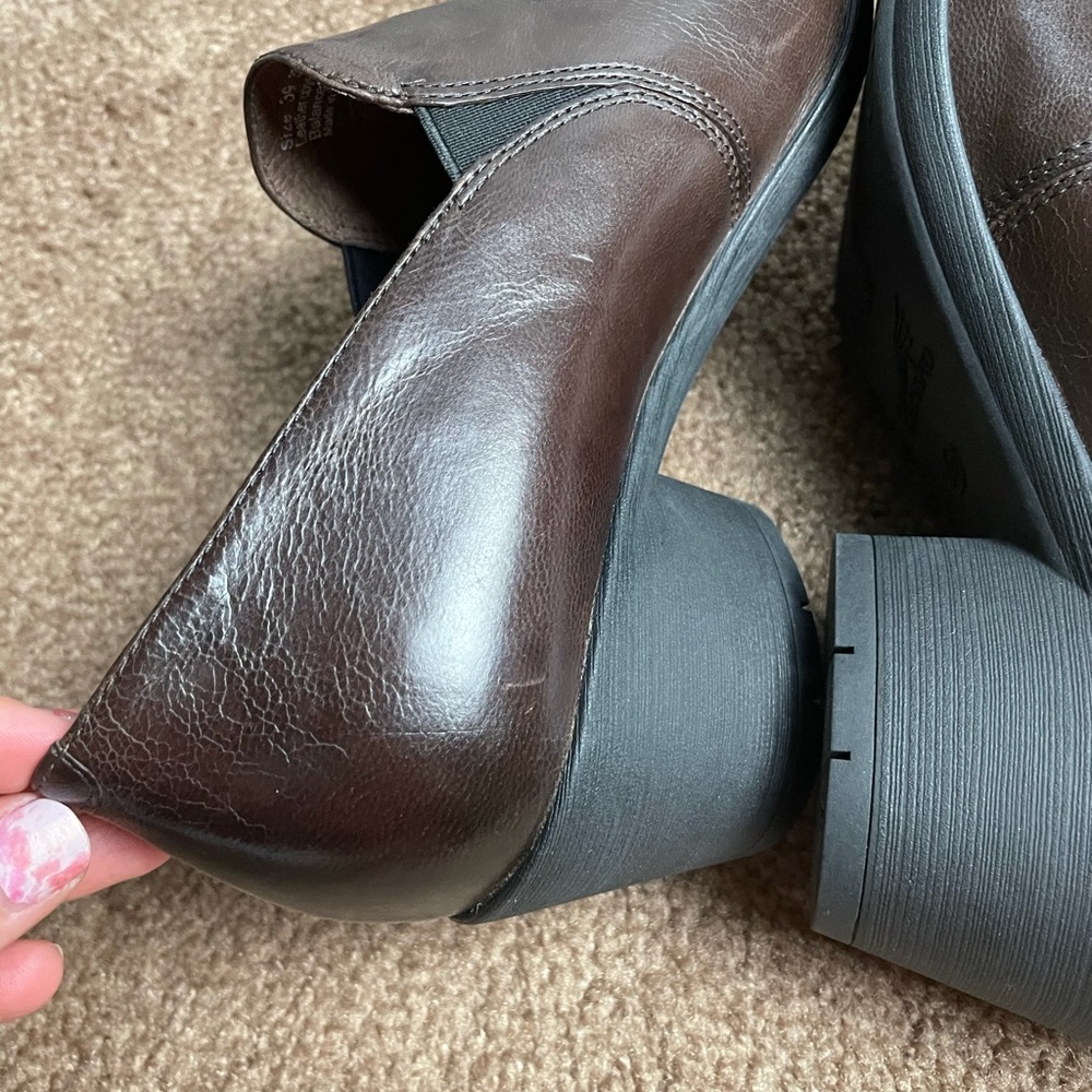 Robin Chocolate Burnished Dansko Shoes Size 9/39 - Picture 6 of 15